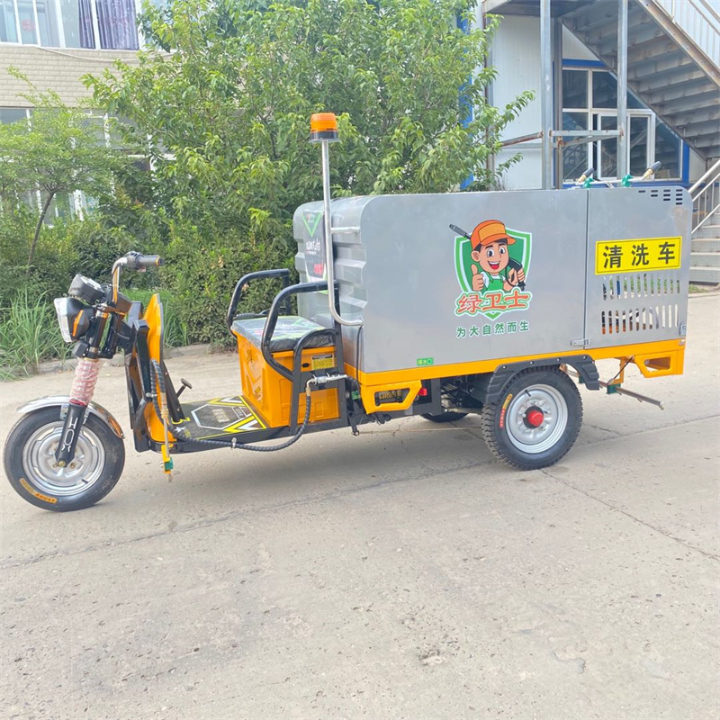 自贡电动高压冲洗车CX700A（不锈钢箱体）