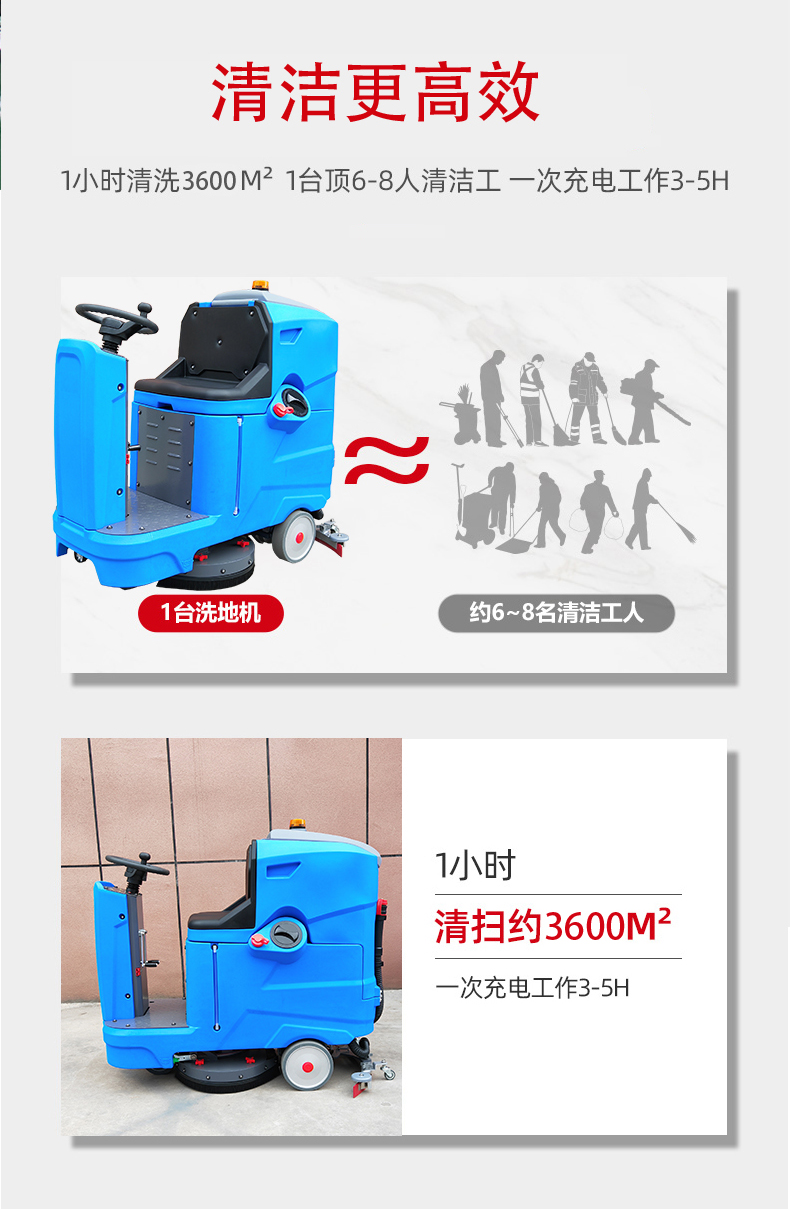 自贡驾驶式洗地机更适合用在高铁站