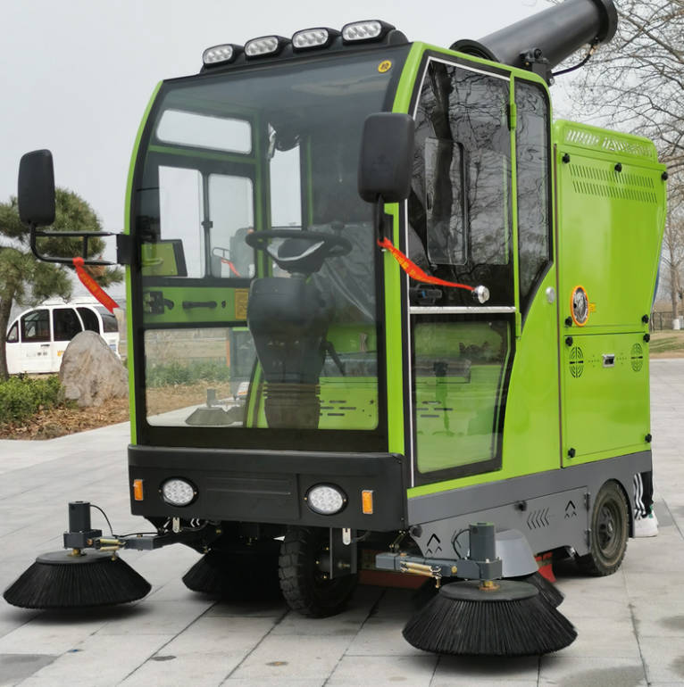 自贡道路清洁广泛应用电动环卫清扫车